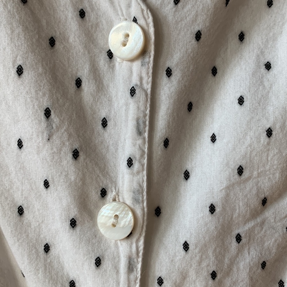 Mini Button Up Dress - Picture 2 of 5